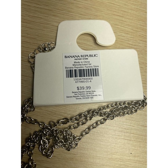 Banana Republic Minimal Necklace NWT - Picture 6 of 6